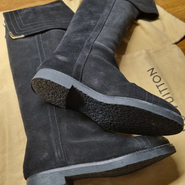 Louis Vuitton Suede Boots Size 36/37