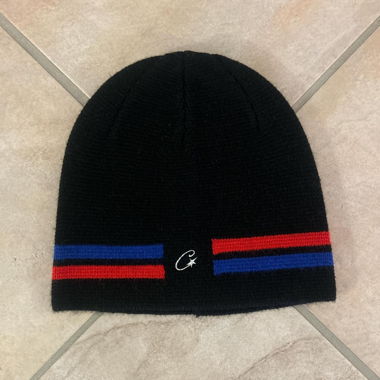 Corteiz knit stripe beanie