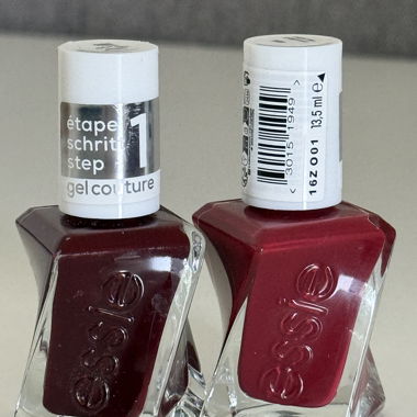 Duo di smalti essie Rosso