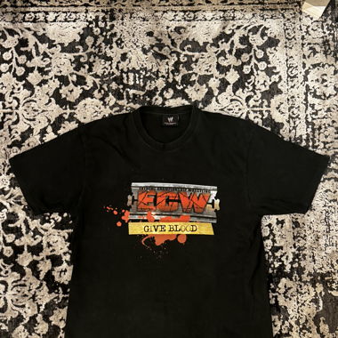 WWE ECW „GIVE BLOOD“ tshirt