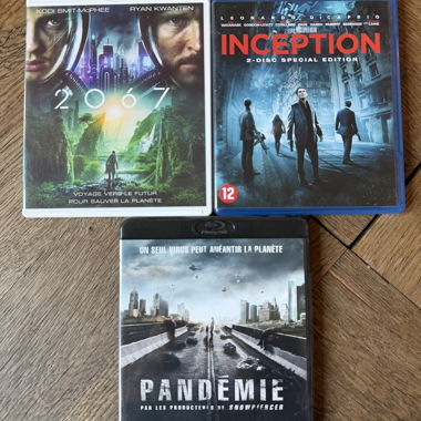 3 film d'azione / fantascienza