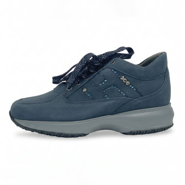 Baskets basses Hogan Interactive EU 36 Bleu