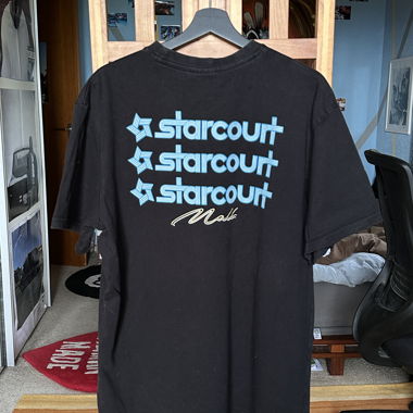 T-shirt nero Snipes x Stranger Things