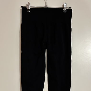 Schwarze Sportleggings