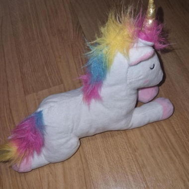 Soft and cuddly unicorn