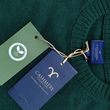 Pull Cashemire vert