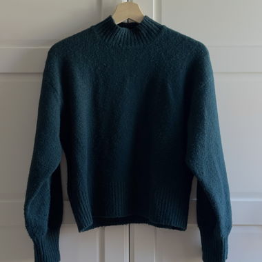 Maglione in maglia Monki verde scuro S