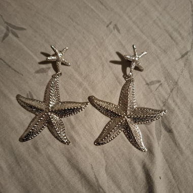 Boucles d'oreilles étoile de mer