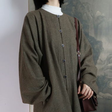 Asiatischer Mantel 