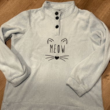 Maglione in pile Meow