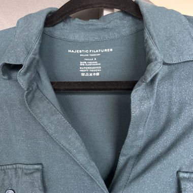 Blouse d hiver pailletée majestic filatures