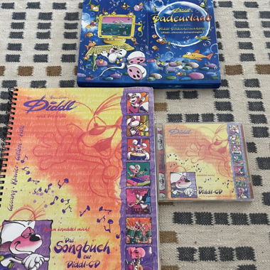 Set CD et livre de chansons Diddl