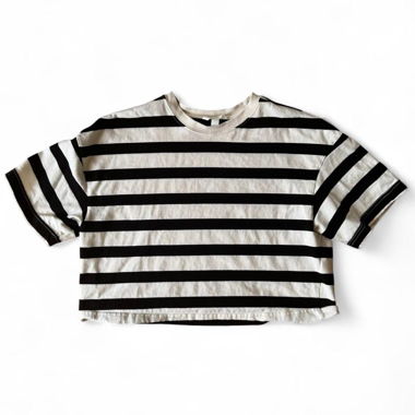 T-shirt court rayé