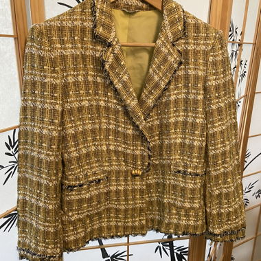 Blazer LIU•JO gelber Tweed