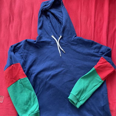 Sweat-shirt bleu