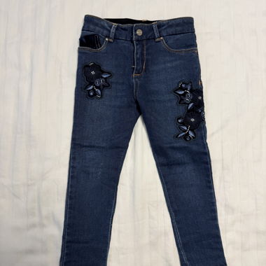 Jeans da bambina Mayoral con ricami