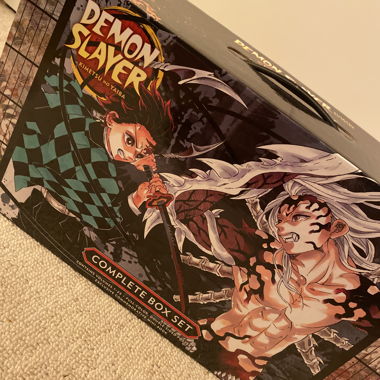 whole demon slayer manga set 