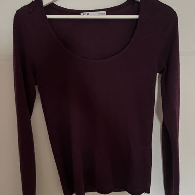 Top con scollo quadrato