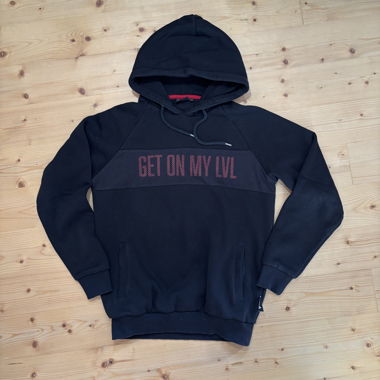 Black Get on my Lvl Pullover