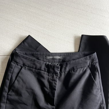Schwarze Anzugshose Zara