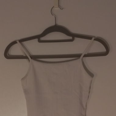 Crop Top weiss