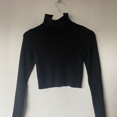 Col roulé court noir Subdued