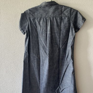 Muji Denim Shirt Dress