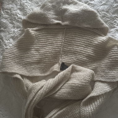Beige Knit Vest