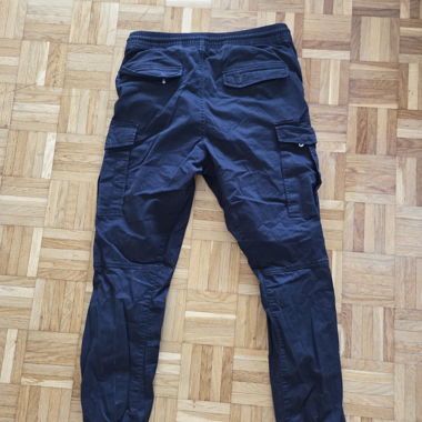 Pantaloni Cargo H&M / Pantaloni Rave pantaloni ampi neri M