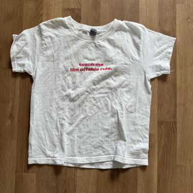 When in doubt White T-Shirt