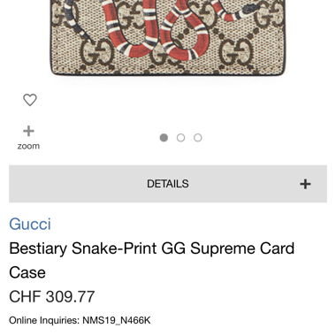 Porta carte Gucci