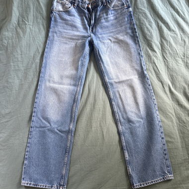 Light Blue Straight Jeans