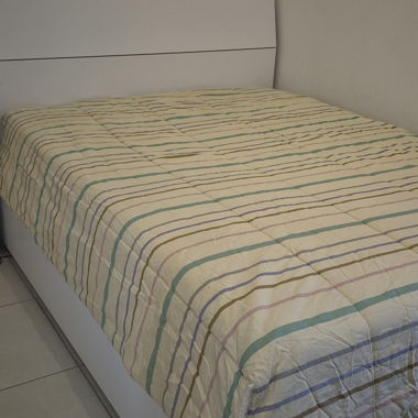 Steppdecke Tagesdecke mit Streifen