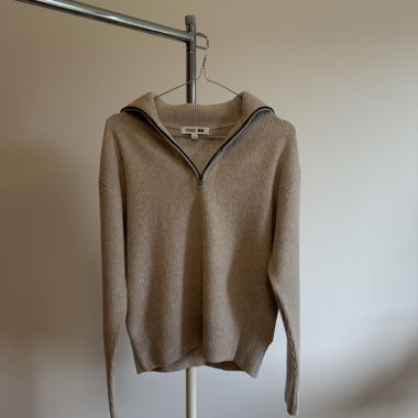 Maglione 100% lana color crema