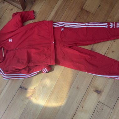 Red Adidas Tracksuit
