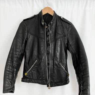 Motorradjacke Leder Gr.XS