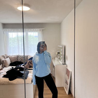 Nike Blaues Hoodie