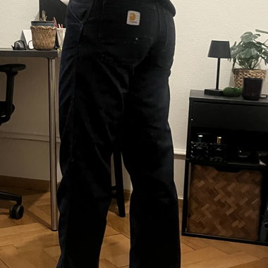 Carhartt Navy Blue Work Pants