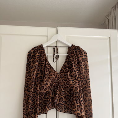 Leopardenbluse Gr. S - BRANDNEU!
