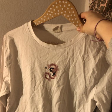 langarmshirt drache