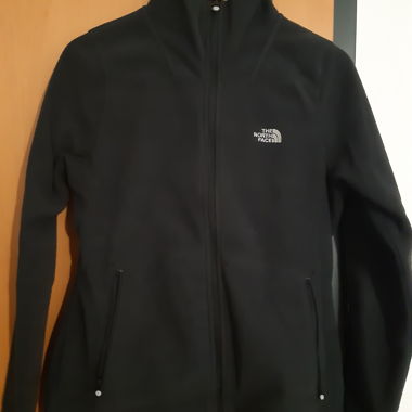 The North Face schwarze Fleece-Jacke