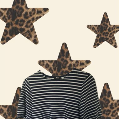 C&A Shirt/Bluse (Blau weiss gestreift) 