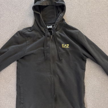 Armani Black Hooded Jacket