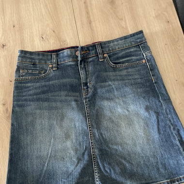 Mini-Jeansjupe