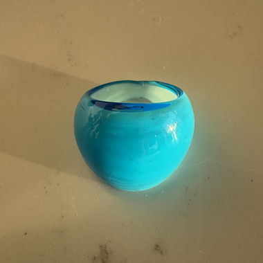 Splendido anello in vetro di Murano
