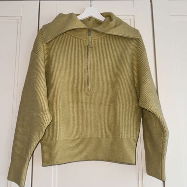 Olive knit sweater