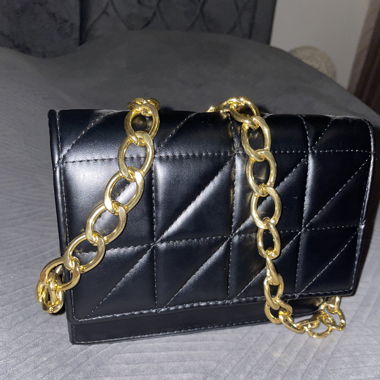 Handtasche schwarz Damen 