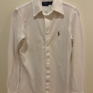 Polo Ralph Lauren oxford knitwhite shirt
