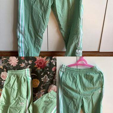 Adidas Jogginghose grün