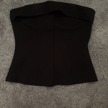 Haut corset noir